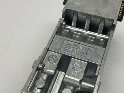 VMPA2-FB-AP-2-1, VMPA2-M1H-G-PI, VMPA2-RP | Festo VMPA2-FB-AP-2-1 Sub Base w/ VMPA2-M1H-G-PI Solenoid Valve VMPA2-RP Cover - Used