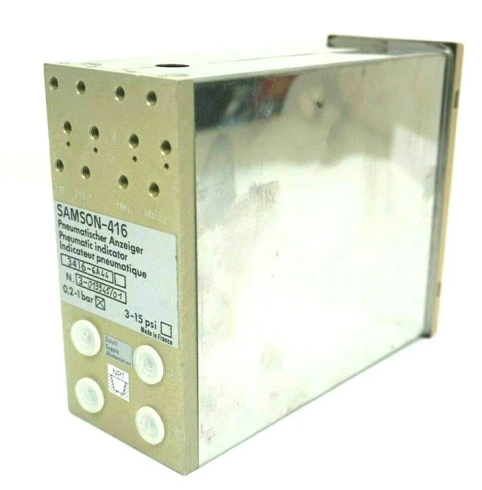 NEW SAMSON SERIES 420 TYPE 3416 PNEUMATIC INDICATOR SAMSON-416
