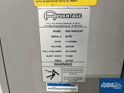 USED Advantage Engineering Inc. 16 KW Advantage Temperature Control Unit, G Series