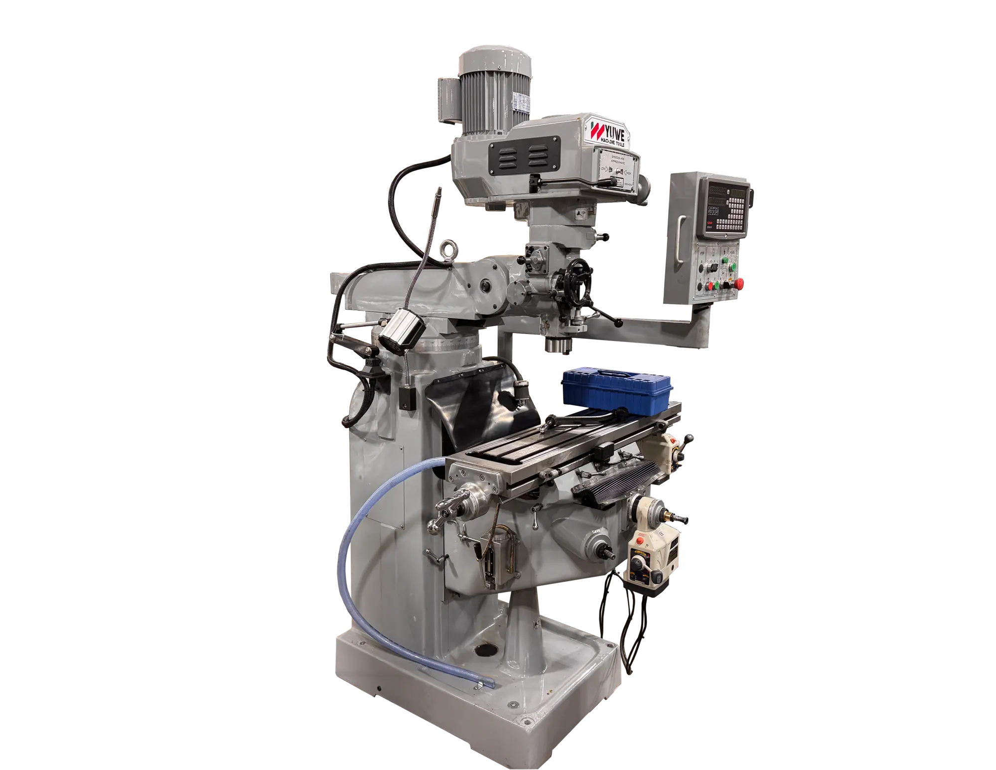 YUWE TM250 Bridgeport Style Manual Milling Machine (1 Phase)
