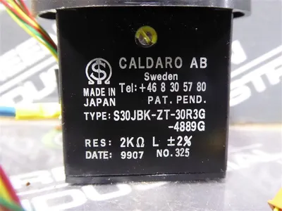 ABB / Caldaro AB S30JBK-ZT-30R3G-4889G Teach Pendant Joystick Assembly Used