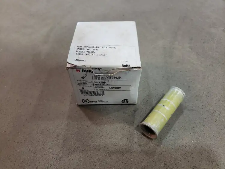 New | in-Stock BURNDY YS29LB Cable & Wire British Columbia CA | Lenmark #251905