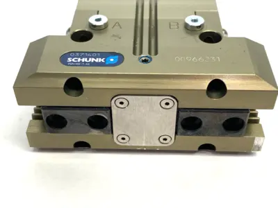 Used SCHUNK Universal Pneumatic Gripper 2-Jaw 8mm Stroke 371401 Pneumatic Cylinders Michigan US | Maverick Industrial Sales #1410880