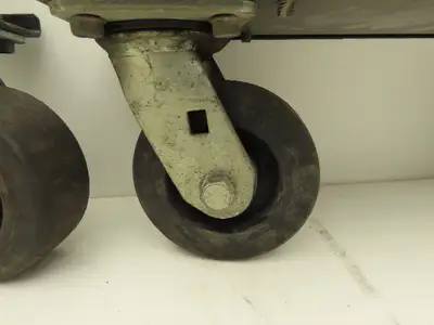 Lincoln Electric Powerwave Front Caster Wheels With Brackets For Welder Lot of 2