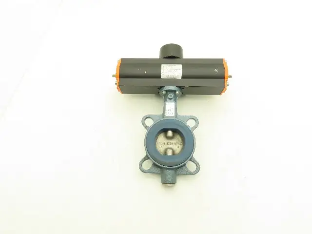 Ebro EB05FS6 F04/V11 DN65 2-1/2" Butterfly Valve & Pneumatic Actuator 14.5 PSI