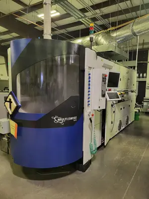 2015 TORNOS MULTISWISS 6X14 CNC Swiss Lathe | Graff-Pinkert (1)