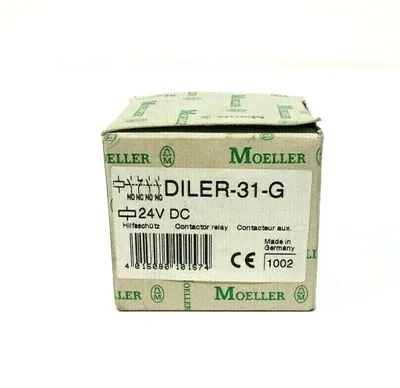 NEW KLOCKNER MOELLER DILER-31-G MINI CONTACTOR DILER31G