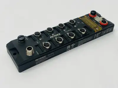 NEW KEYENCE 8-PORT MULTI-PROTOCOL COMPATIBLE IO-LINK MASTER MODULE