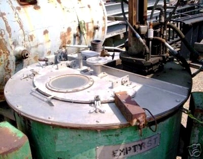 Tolhurst 40 x 24 Batch-Master perforate basket centrifuge, 316SS.