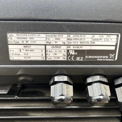 New | in-Stock Grundfos 40957-4P-10HP Centrifugal Pumps California US | Davliegogo LLC #1705473