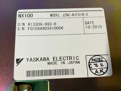 Used 2010 YASKAWA / MOTOMAN JZNCNIF01B2 Servo Controller Parts Ohio US | HGR 24 #1463433
