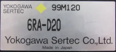 USED YOKOGAWA TM-C6A0.6PA TORQUE MOTOR 6RA-D20 100/60V TMC6A06PA