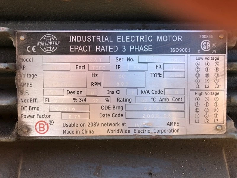 New | in-Stock WORLDWIDE _UNKNOWN_ A.C. Motors Colorado US | Rogers Equipment Sales #1273267