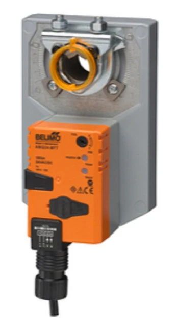Belimo AMQB24-1 Damper Actuator, 140 in-lb [16 Nm], Non Fail-Safe, AC/DC 24 V [New]