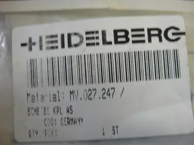 NEW HEIDELBERG MV.027.247