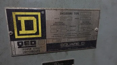 SQUARE D QED POWER STYLE / MODEL 5 Electrical Switchgear / Power Distribution Switchboard | Machinery Solutions Group, Inc. (13)