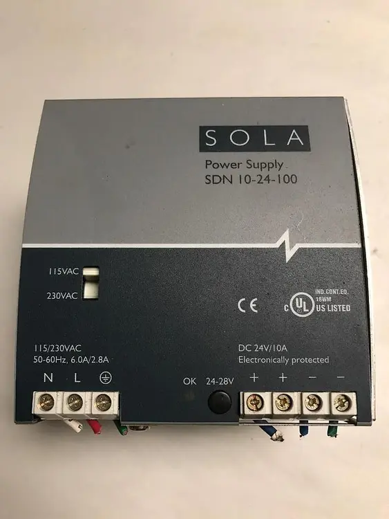 Used SOLA 10-24-100 Miscellaneous Equipment (Electrical & Power) | Surplus Asset Holdings #1189518