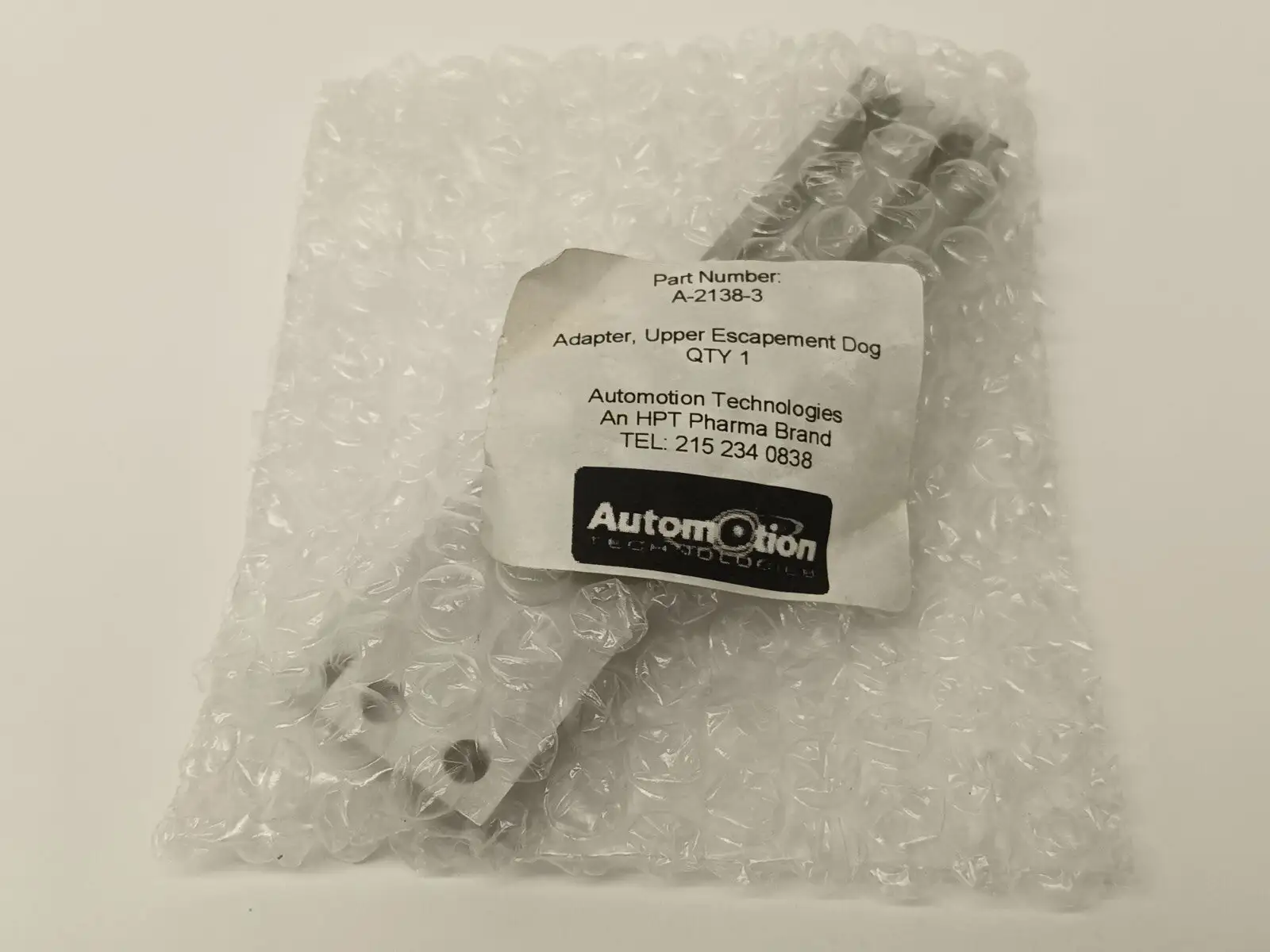 NEW AUTOMATION TECHNOLOGIES ADAPTER, UPPER ESCAPEMENT