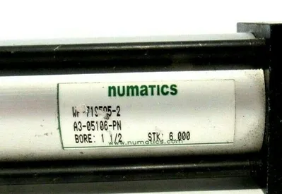 NEW NUMATICS A3-05106-PN AIR CYLINDER A305106PN