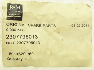 R&M 2307796013 Castle Nuts 1-1/4" 1.25" 6 TPI Lot of 2