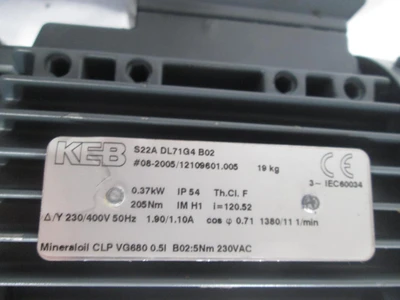Used KEB _UNKNOWN_ Gearmotors Texas US | OCO Industrial #1599649