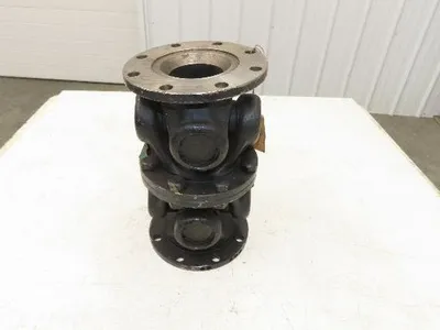 GWB Universal U-Joint Flanged Cardan Drive Shaft 180mm OD 310mm OAL 8-Bolt