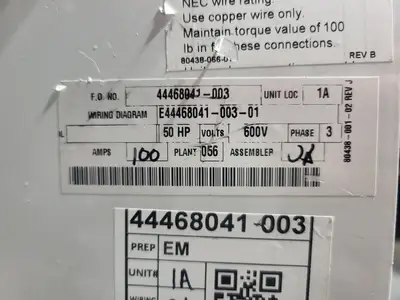 USED SQUARE D MODEL 6