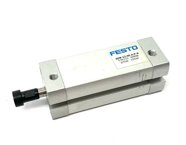 Used Festo Pneumatic Compact Cylinder 12mm Bore 40mm Stroke 536210 Pneumatic Cylinders Michigan US | Maverick Industrial Sales #1398257