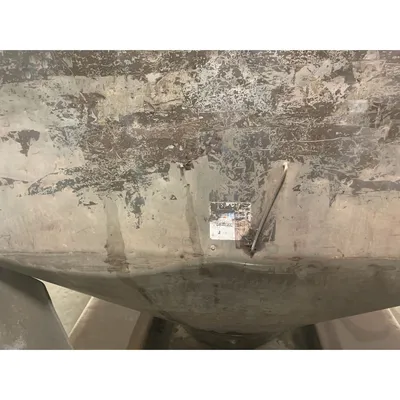 Used 1000 Liter (35 cu. Ft) IBC Matcon Stainless Steel Portable Tote Bin