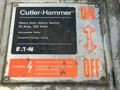 Used CUTLERHAMMER DH321NGK Switchgears Ohio US | HGR 24 #1288739