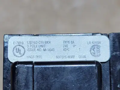 Used CUTLER-HAMMER BAB3060H Switchgears British Columbia CA | Lenmark #835714