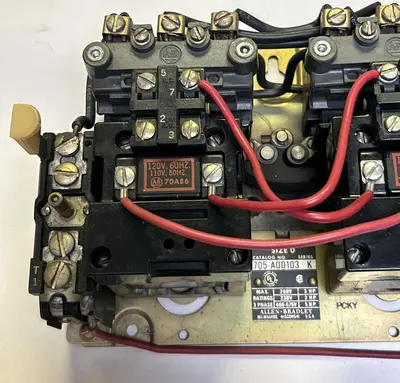 Used ALLEN-BRADLEY 705-AOD103 Starters | Surplus Asset Holdings #1205220