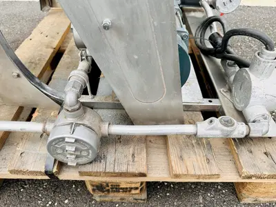 Patterson-Kelley “P-K”  V-Blender Model: 16-Quart Table Top S.S. Twin Shell Liquids-Solids Blender With Intensifier Bar and All XP Rated Electrical Components & Switches