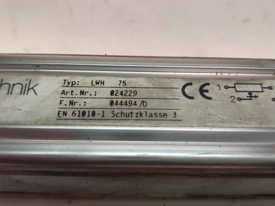 USED Novotechnik Does Not Apply