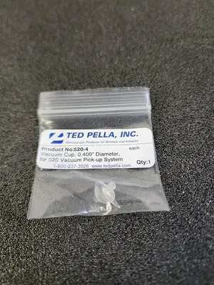 TED PELLA 520-4 VACUUM CUP, 0.400'' DIAMETER
