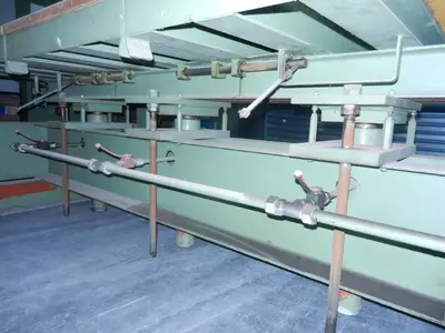 USED SCHUBERT HEATED PANEL PRESS 45 TON