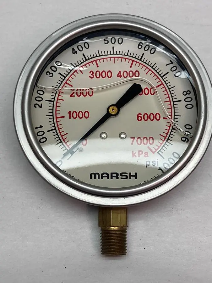 Used MARSH 0-7000 Universal Pressure Meters Ohio US | Surplus Asset Holdings #1247054