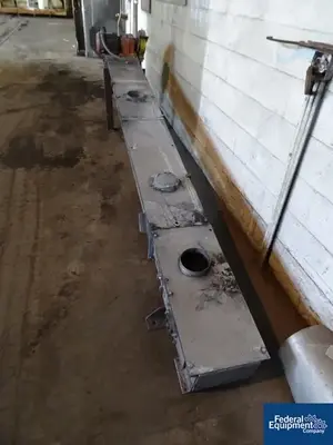 Unknown 26' CLEATED BELT CONVEYOR, S/S