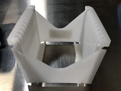 FLUOROWARE E96-60 WAFER CARRIER WITH SLOT HOLDER