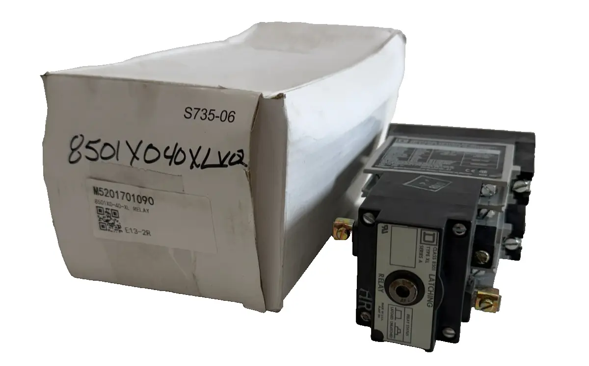 NEW SQUARE D 8501-X011 CONTROL RELAY 8501X0-40-XL SER. A 85011X011