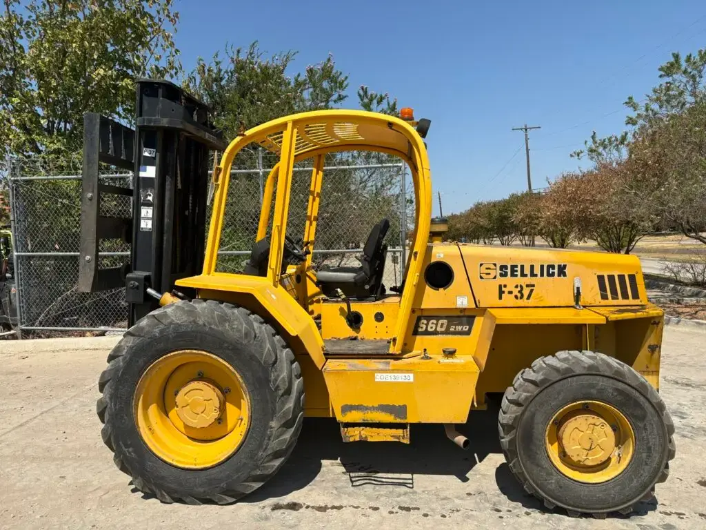 Used SELLICK S-60 Internal Combustion Forklifts: Pneumatic Tire Texas US | 4K Lift Co #1503967
