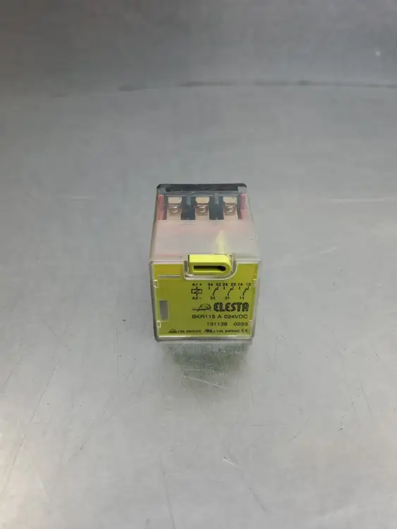 Used Elesta SKR115 A 024VDC Relay, 10A, 250VAC, 11-Pin Relays & Switches | Palmetto Automation #1149892