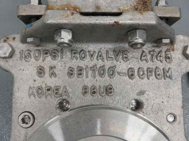 Used Rovalve _UNKNOWN_ Valves/Fittings Minnesota US | Peak Machinery, Inc. #287303