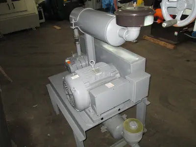 Sutorbilt Positive Displacement Pump and Motor, 15 HP, Single Phase