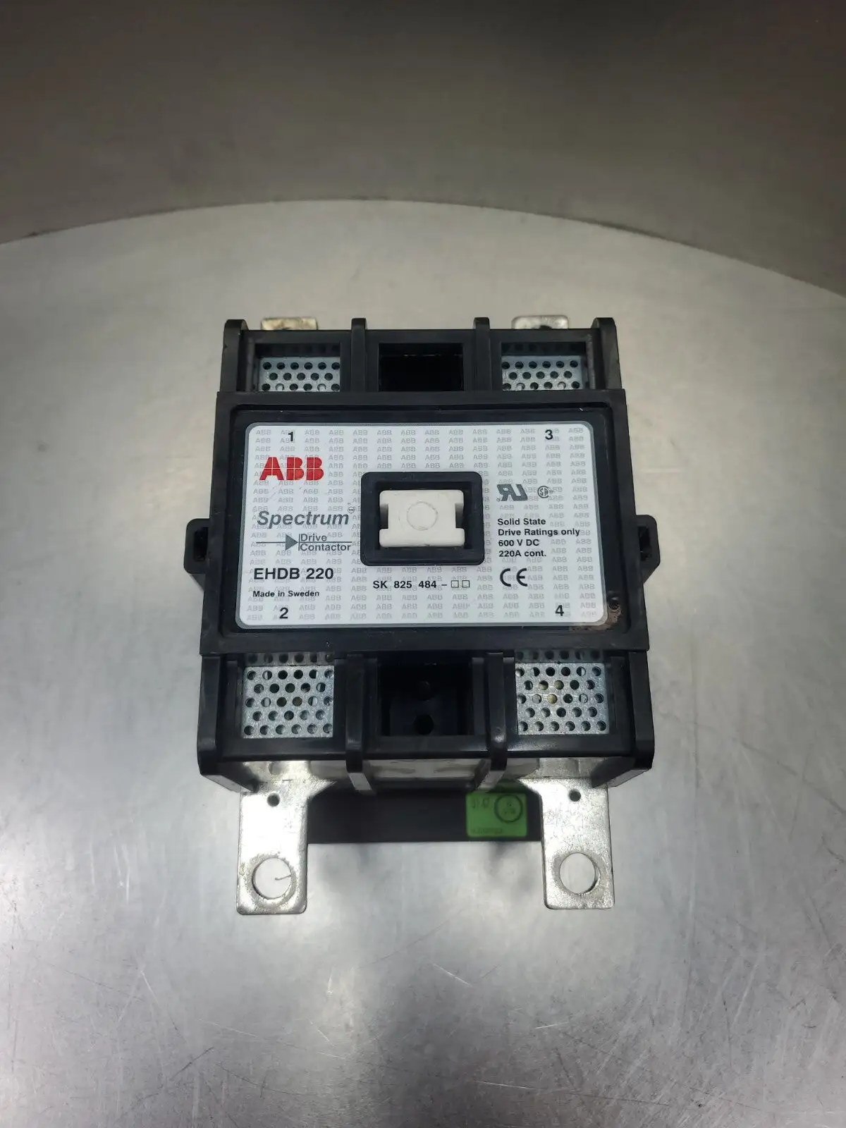 ABB Spectrum SK825484 EHDB 220 600VDC 220A Drive Contactor. 4B