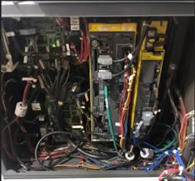 Used 2015 GENESIS/FANUC DUAL FANUC ROBOT, DUAL TRUNION MIG WELDING CELL WITH FULL ENCLOSURE, VERY LOW HOURS Robotic Welding Cells | Harbor Machinery Inc. #1283415