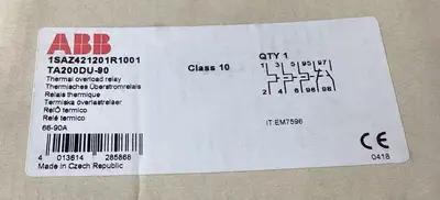USED ABB ABB TA200DU90 66-90A 4C-46