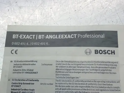 New | in-Stock BOSCH 0602491656 Power & Hand Tools (Misc) | HGR 24 #751292