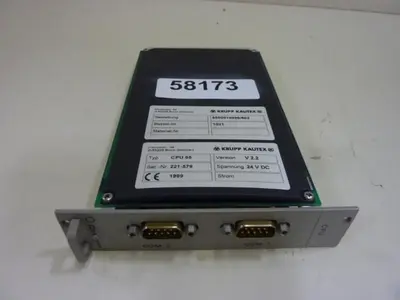USED KRUPP KAUTEX CPU 65