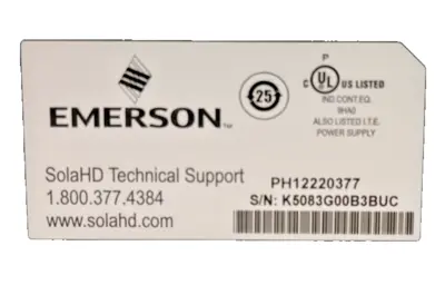 NEW EMERSON SCP 100S24X-CP1